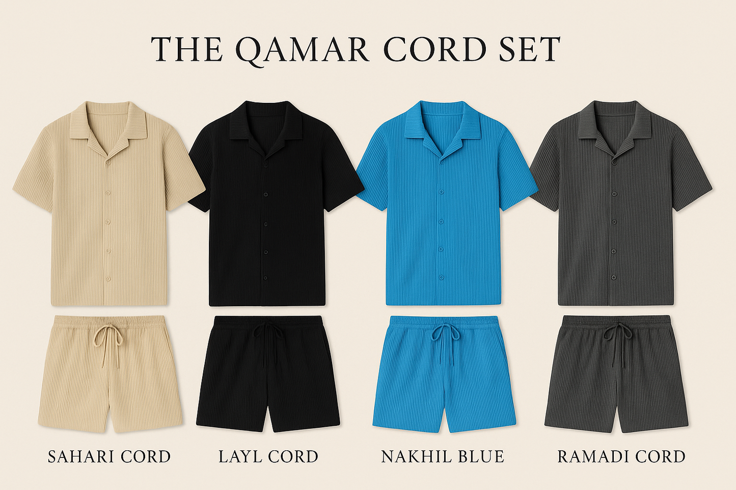 The Qamar Cord Set