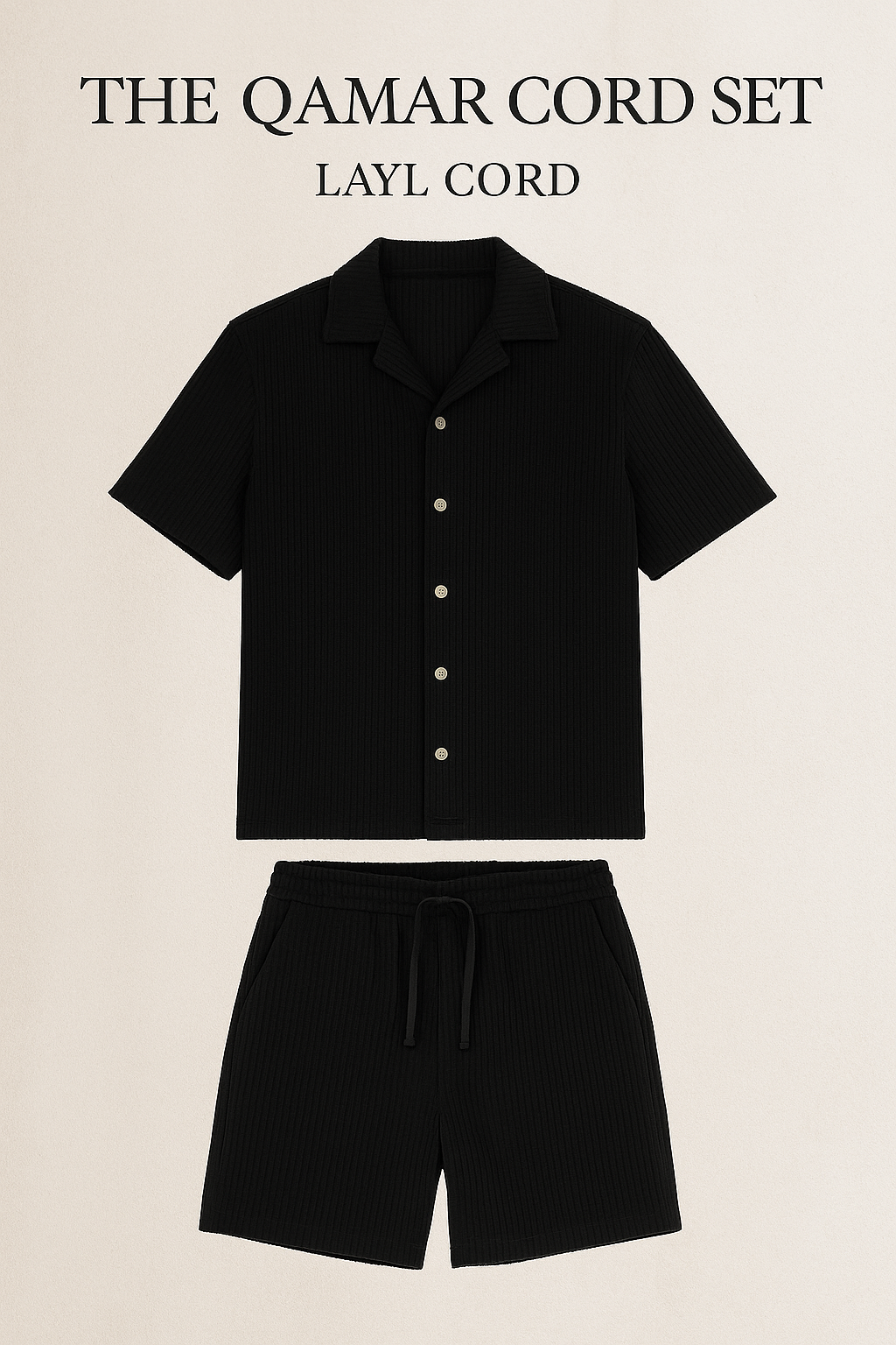 The Qamar Cord Set